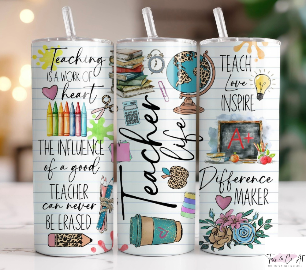 Teacher Life tumbler